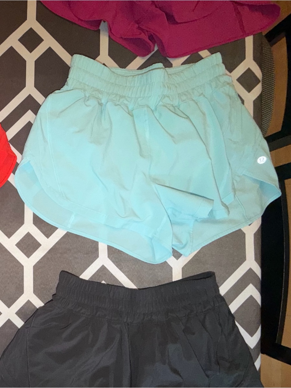 Lululemon Track That High-Rise Lined Short 3"
Icing Blue 8 Like New
